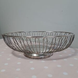 Silver Wire Fruit Basket